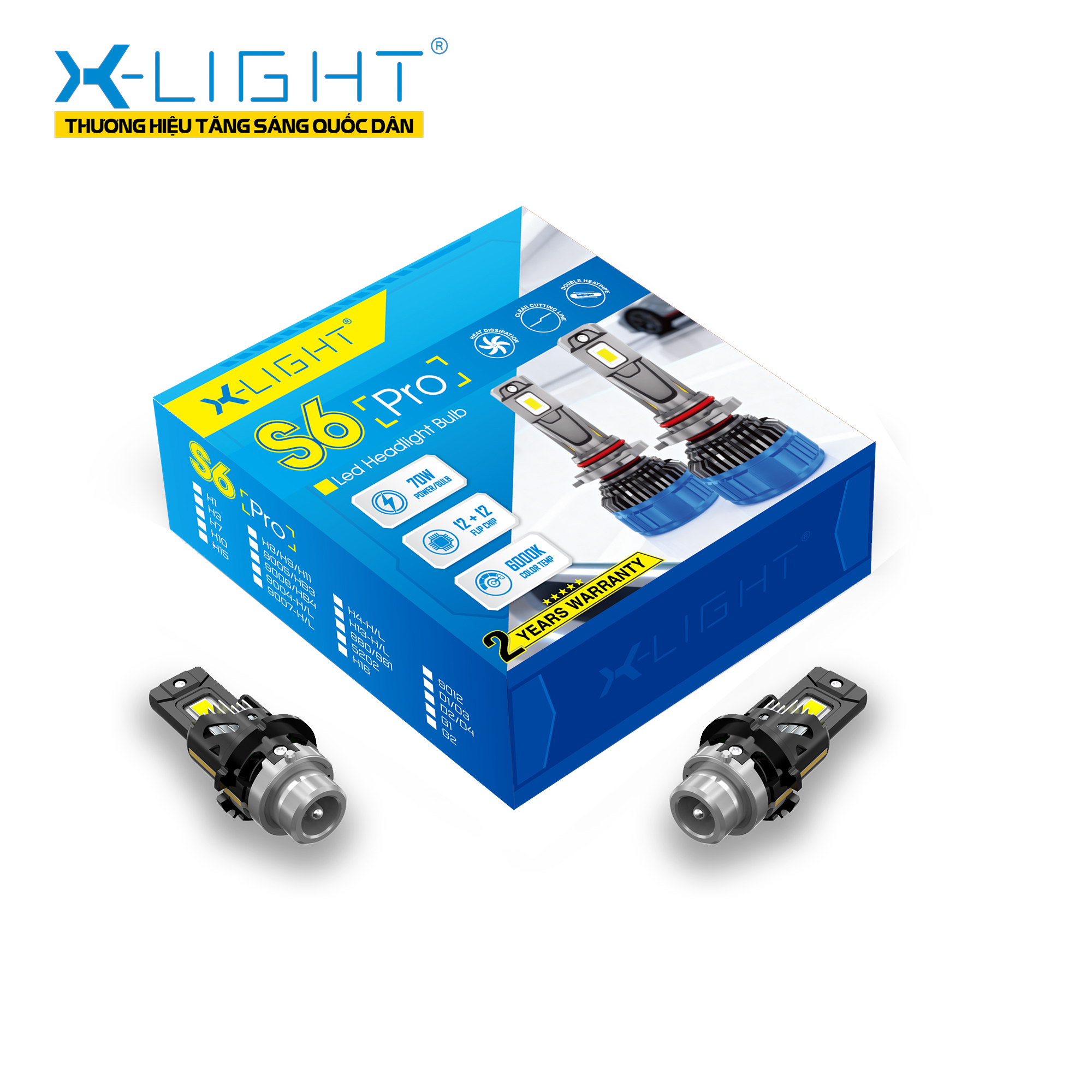 BÓNG LED X-LIGHT S6 PRO V2
